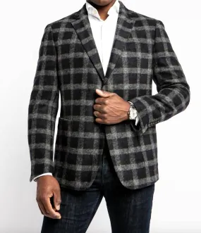 7 Downie St. - Navy / Gray Plaid Sportcoat