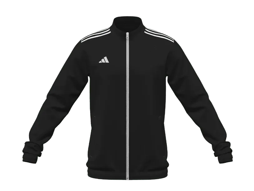 ADIDAS ENTRADA 22 TRACK JACKET FULL ZIP BLACK MENS