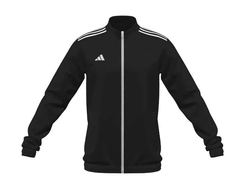 ADIDAS ENTRADA 22 TRACK JACKET FULL ZIP BLACK YOUTH
