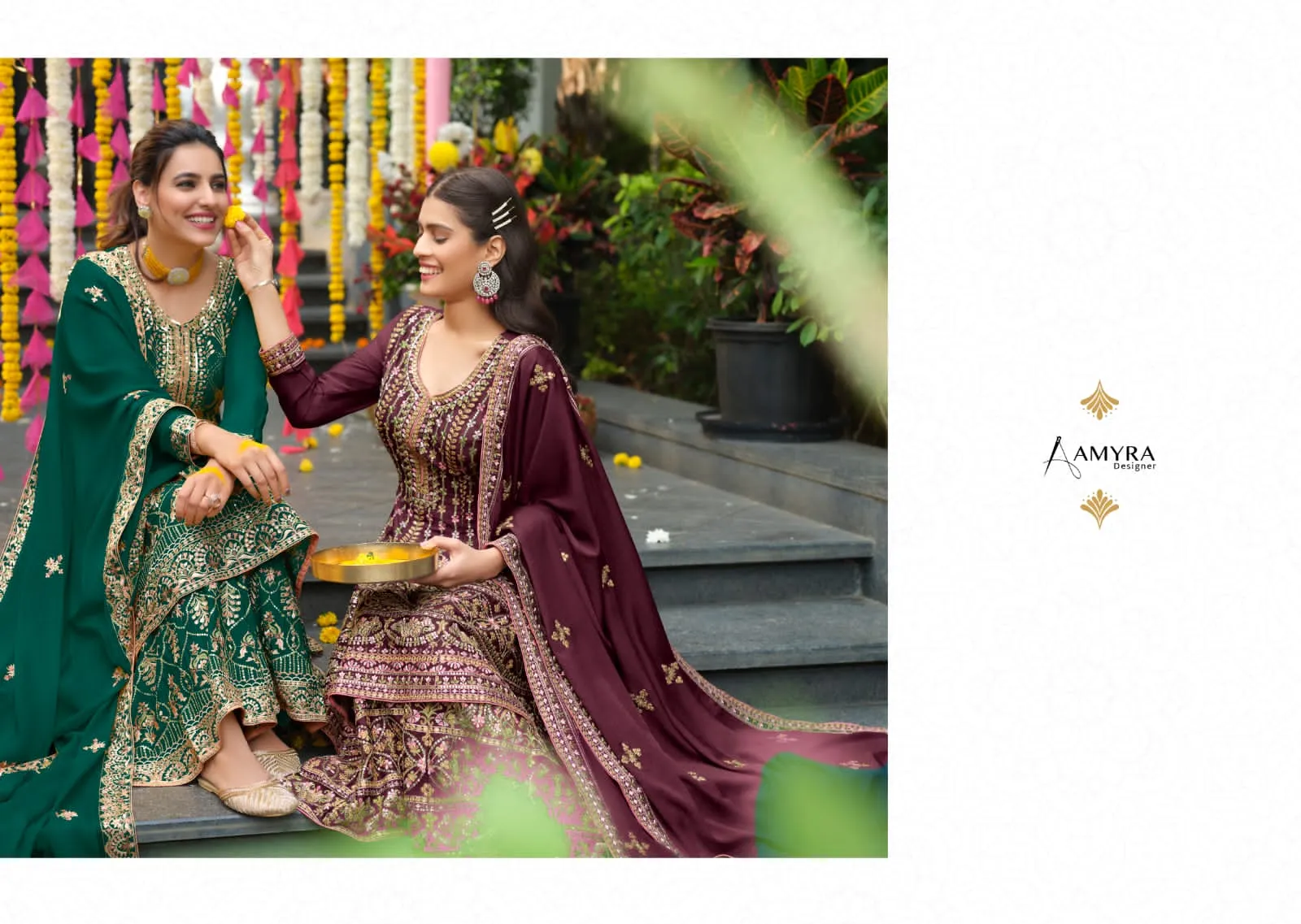 Amyra Anamiika Sharara Suit