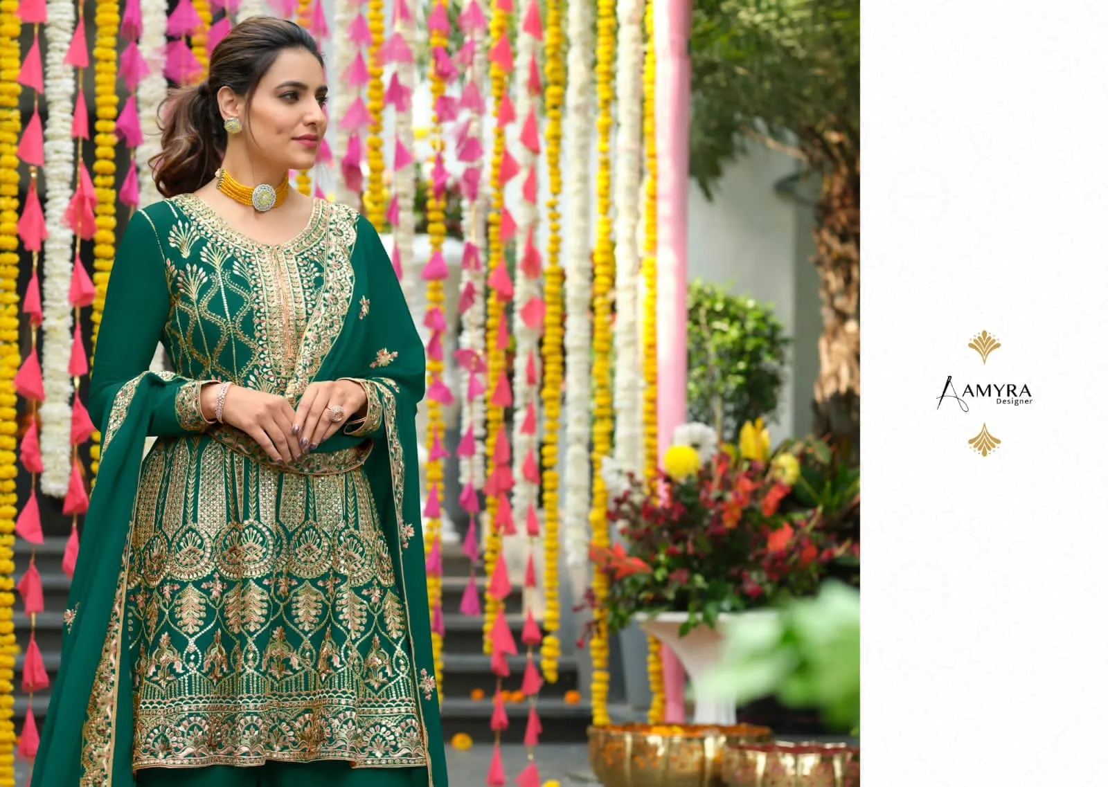 Amyra Anamiika Sharara Suit