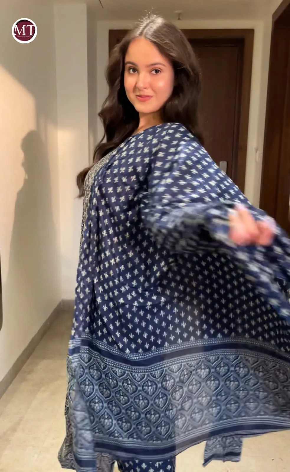 Beautiful Designer Heavy Pure Cotton Salwar Suit