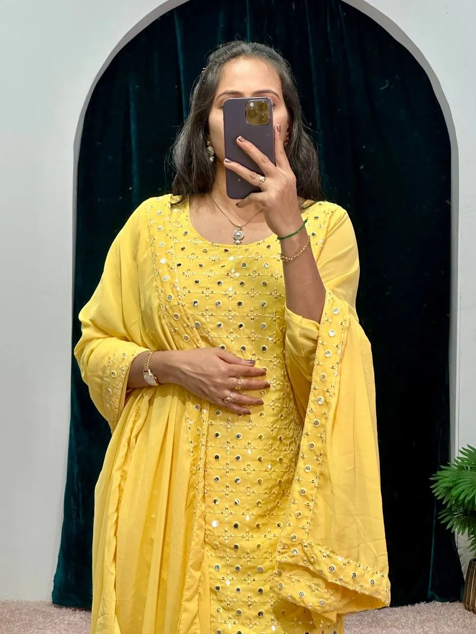 Beautiful Designer Summer Special Georgette Patiyalaa Suit