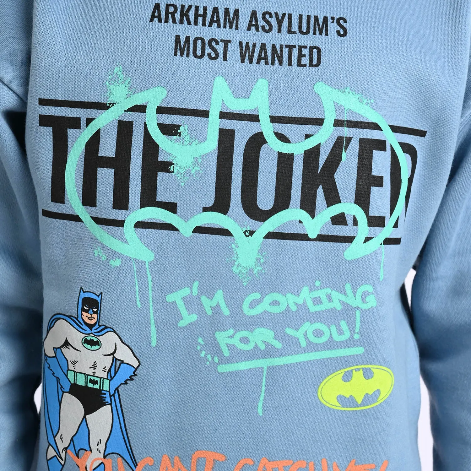 Boys Fleece 2PCs Suit Arkham-B-Shadow