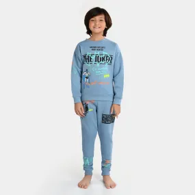 Boys Fleece 2PCs Suit Arkham-B-Shadow