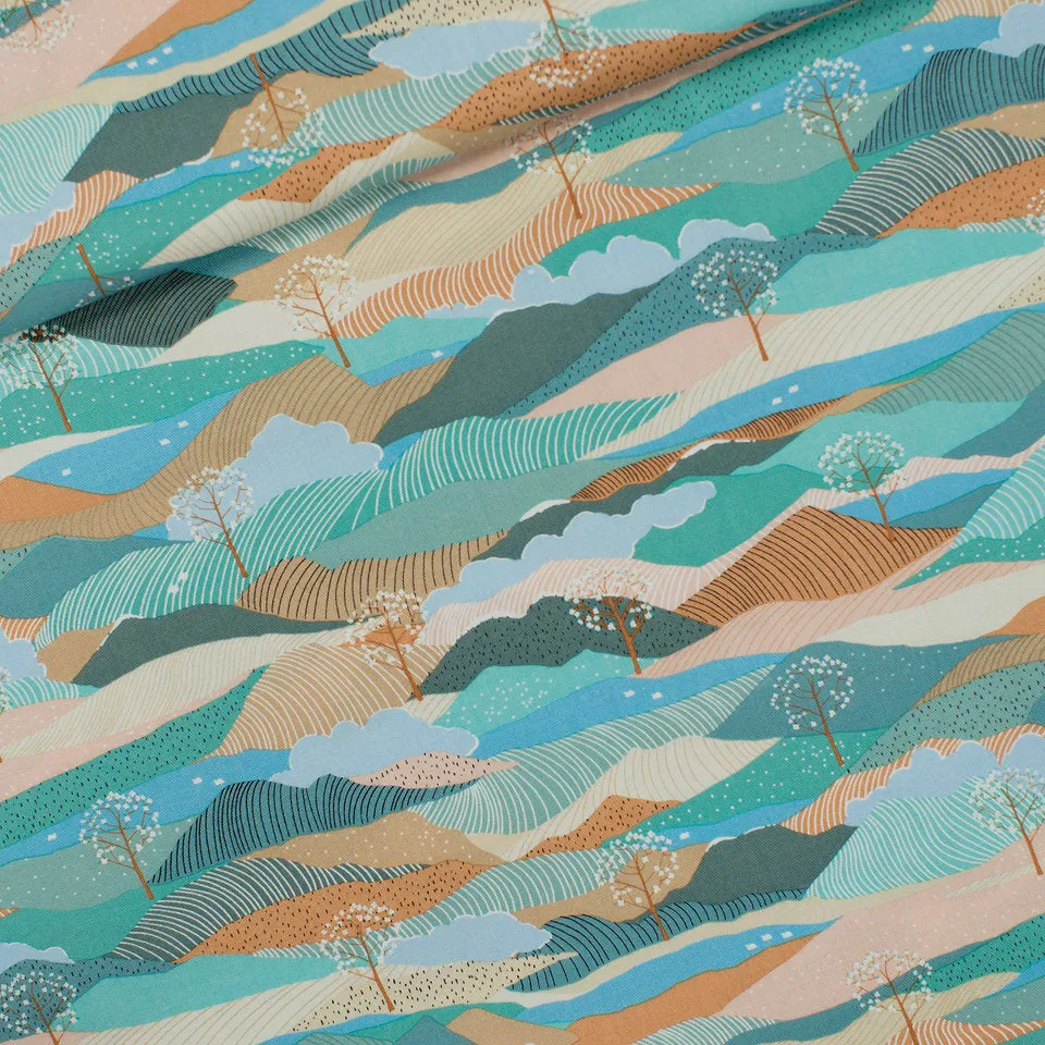 Landscape Cotton Gabardine Twill