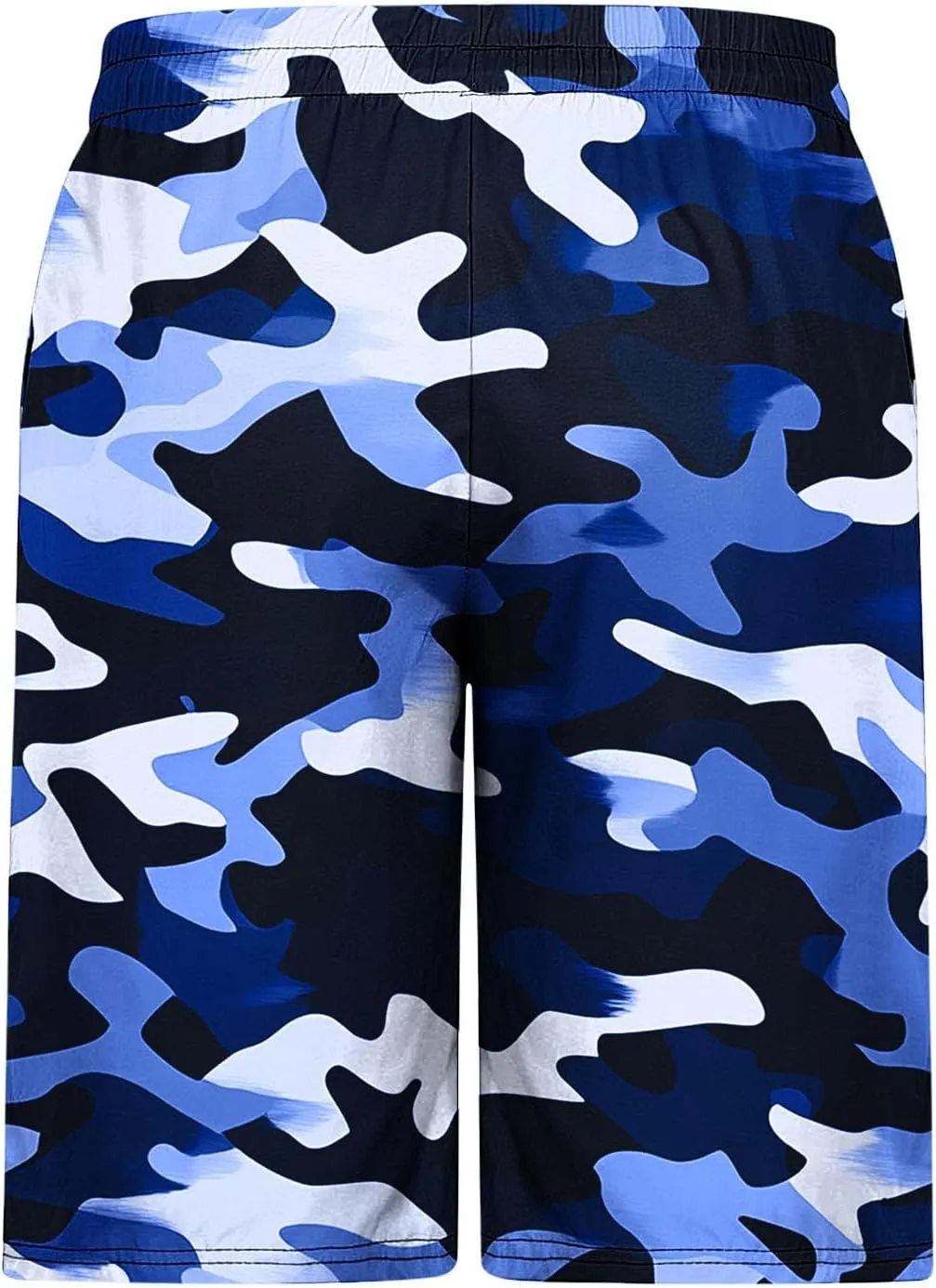 Men's Swim Trunks Summer Quick Dry Swimming Board Shorts Breathable Fit Hawaii Beach Sports Short with Pockets