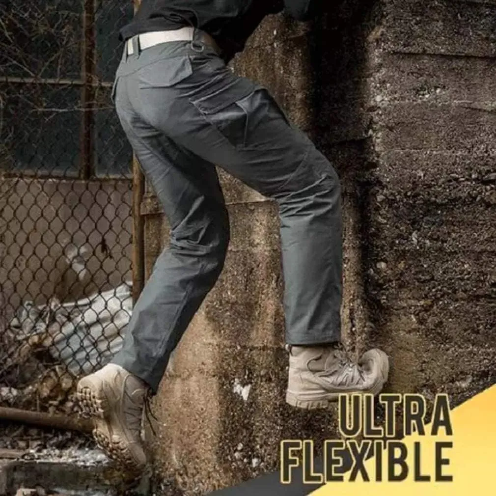 Soldier Tactical Waterproof Pants Outdoor Combat Hiking,Mens Ripstop Water Repellent Cargo Pants