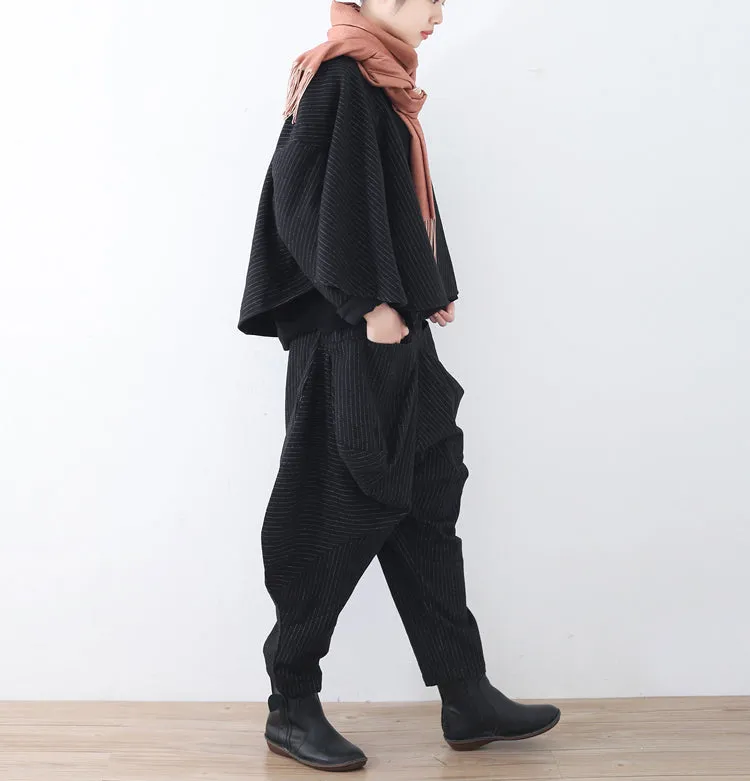 Women Summer Suits Loose Women Wide Legs ATM962330