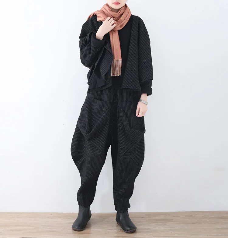 Women Summer Suits Loose Women Wide Legs ATM962330