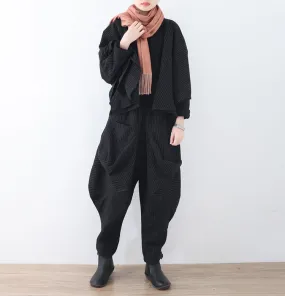 Women Summer Suits Loose Women Wide Legs ATM962330